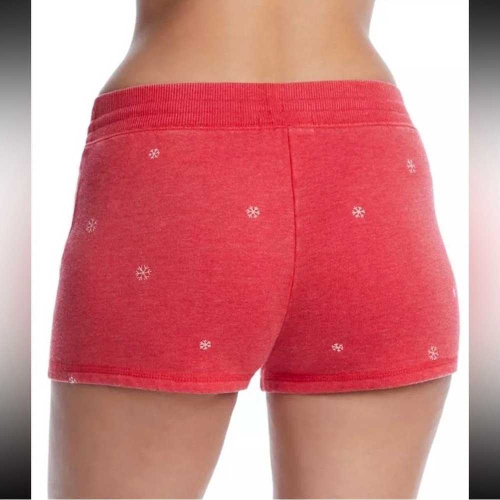 PJ Salvage Drawstring Embriodered Joyful Snowflake, size Large in “Red Hot” NWT!